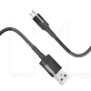 Кабель USB microUSB 3A 1м чорний Grand-X (FM-03)