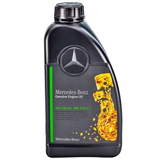 Масло моторное синтетическое 1л 5W-30 Genuine MERCEDES-BENZ