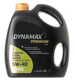 Масло моторное синтетическое 4л 5W-40 ULTRA DYNAMAX