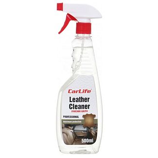 Очиститель кожи салона 500мл leather cleaner CARLIFE