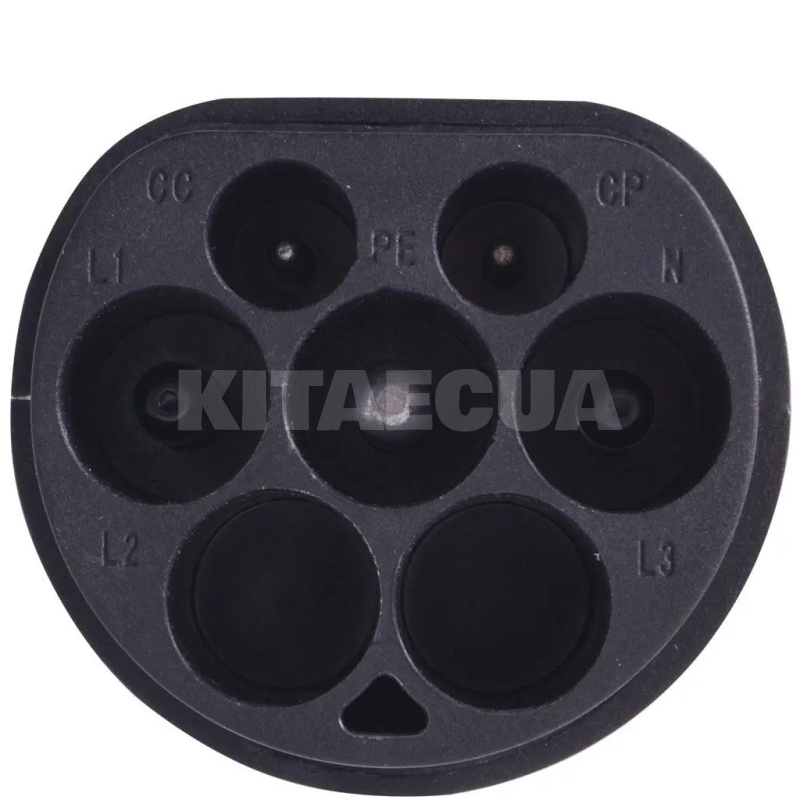 Переходник 7.4 кВт 32А 1-фаза Type 2 (станция) - Type 1 (американское авто) 7 SEVEN PARTS (A-T2/T1-7) - 3