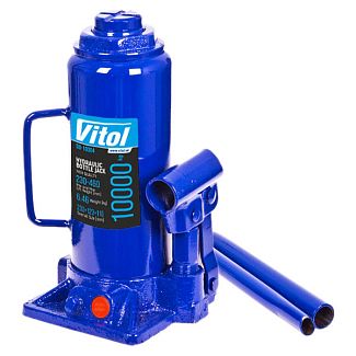 Домкрат гідравлічний телескопічний до 10т (230мм-460мм) VITOL