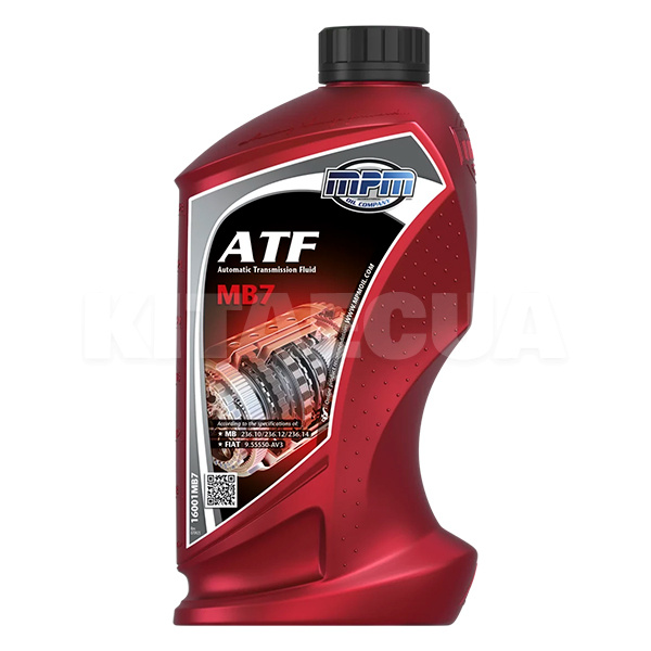Олія трансмісійна синтетична 1л ATF MB7 MPM (MPM 16001MB7)