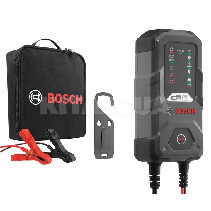 Зарядное устройство для аккумулятора 6В/12В 120Ач BOSCH (BO 0189911030)