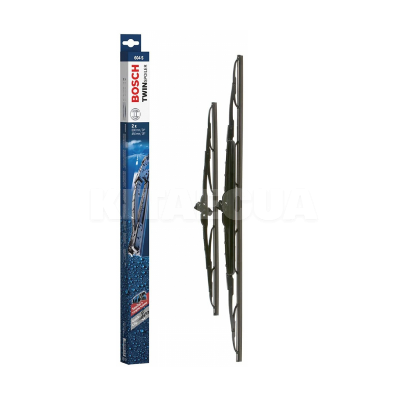 Щетка стеклоочистителя (дворник) 600/450мм каркасная Bosch (3 397 118 303)