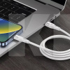 Кабель Type-C Type-C 60W 1м Soft Silicone белый PROOVE (492070003)