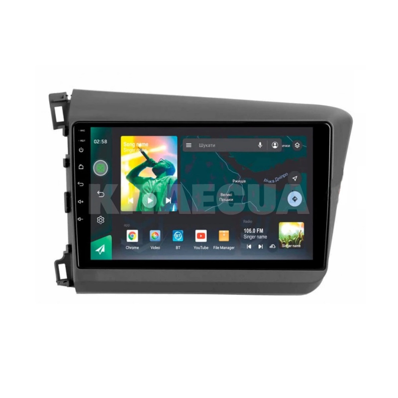 Штатна магнітола X9232 2+32 Gb 9" Honda Civic 9 FD 2011-2015 SIGMA4car (33364) - 2