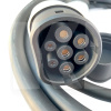 Зарядний кабель для електромобіля 22 кВт 32А 3-фази 5м TYPE 2 (станція) - Type 2 (європейське авто) AUTONOMY (T2T2cable)