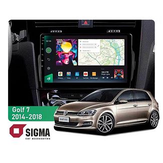 Штатная магнитола PRO 10464 4+64 Gb 10 Volkswagen Golf 7 MK7 2014-2018 (F2) SIGMA4car