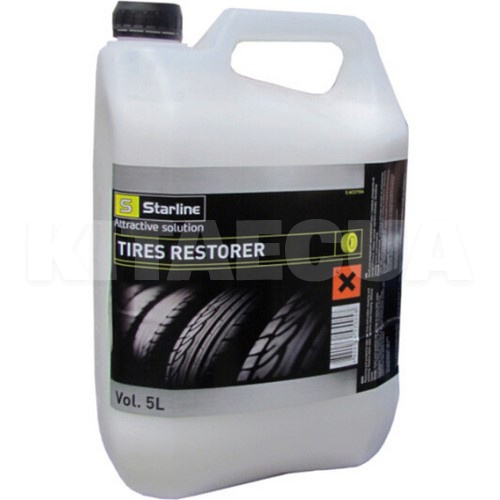 Очищувач (чорнильник) шин 5л Tires Restorer STARLINE (S ACST504)