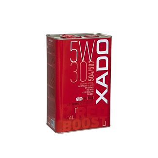 Масло моторне Напівсинтетичне 4л 5W-30 Red BOOST XADO