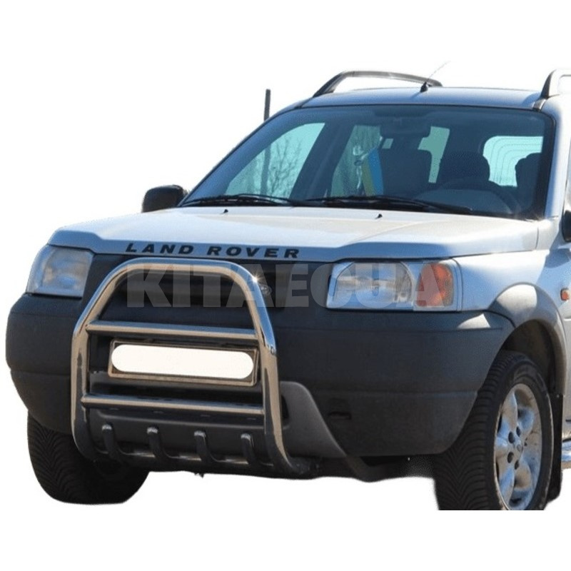 Кенгурятник QT007 Land Rover Freelander I нержавеющая сталь CAN (dug60770) - 2