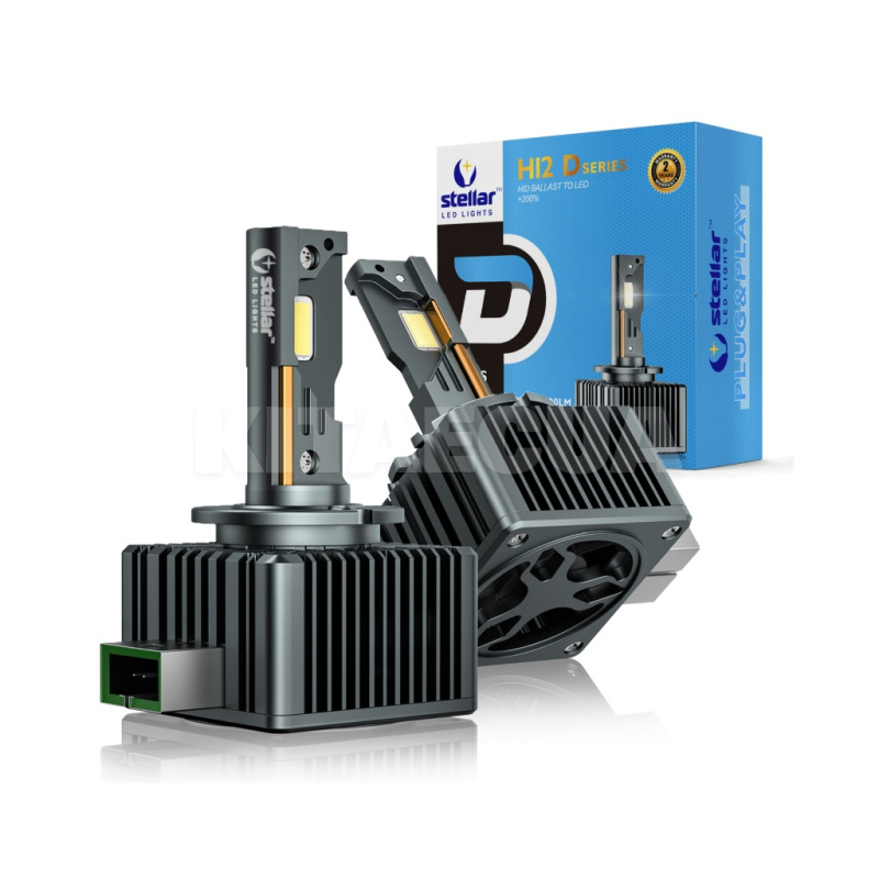 LED лампа для авто D3S 35W 6000K STELLAR (5874)