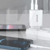 Зарядное устройство 30W Type-C+2USB Rapid белое PROOVE (483950003)