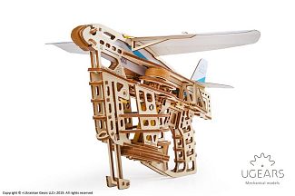 Механічна модель "Пускувач літачків UGEARS