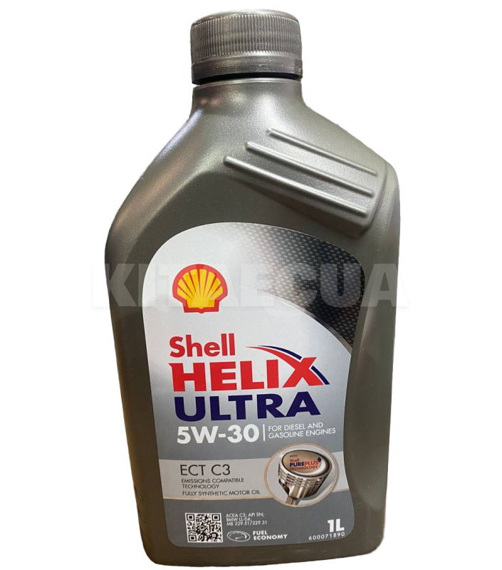 Масло моторне синтетичне 1л 5W-30 Helix Ultra ECT C3 SHELL (600043999)
