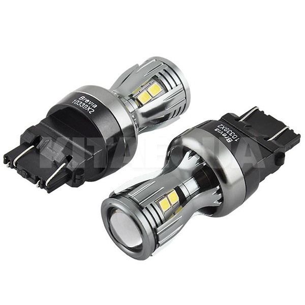 LED лампа для авто PowerPro W2.5x16q 6000K (комплект) BREVIA (10339X2)