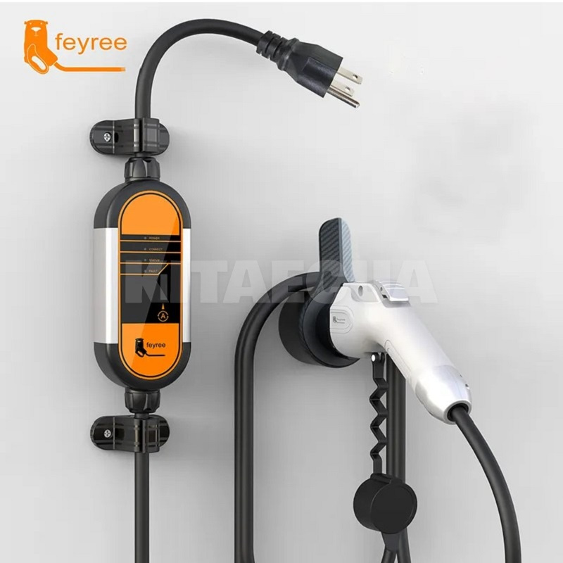 Зарядка Nissan Leaf 3.7 кВт 16A 1-фаза Type 1 (американське авто) Leaping Fox FEYREE (FY3.5-16-1PH-TP1-L7-C5) - 5