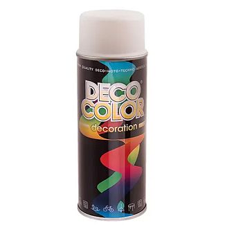 Краска матовая 400мл белая DecoColor