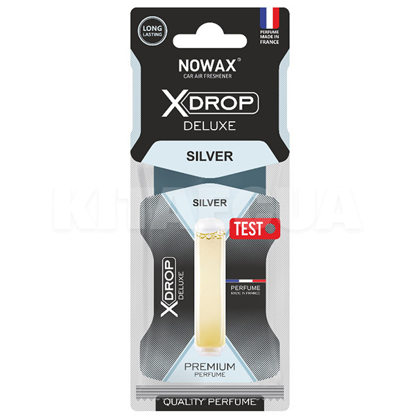 Ароматизатор "Сільвер" X Drop Deluxe - Silver NOWAX (NX00068)