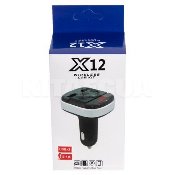 ФМ модулятор 5в1 X12 12-24v Bluetooth 4.2 (Х12) - 2