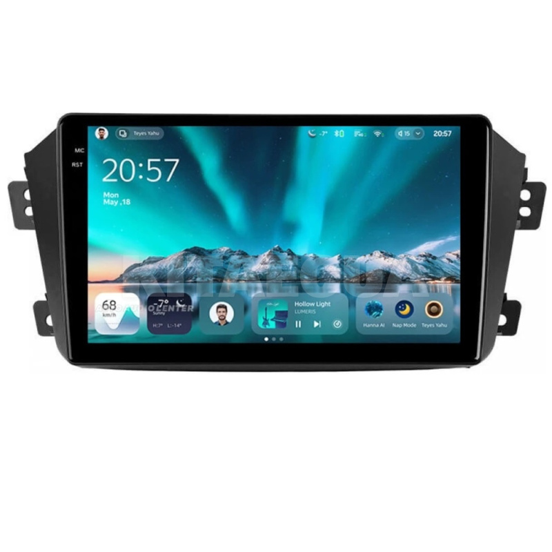 Штатная магнитола CC4 2k 6+64 Gb 9" Geely Emgrand EX7 2011-2019 Teyes (52507-Teyes)
