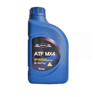 Олія трансмісійна напівсинтетична 1л ATF MX4 MOBIS