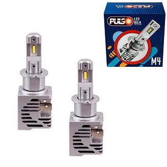 LED лампа для авто М4 H3 25W 6000K (комплект) PULSO