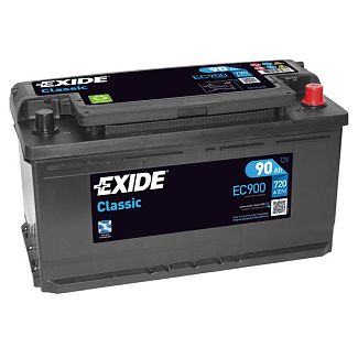 Автомобільний акумулятор Classic 90Ач 720А "+" справа EXIDE