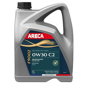 Масло моторное синтетическое 5л 0W-30 F9002 ARECA