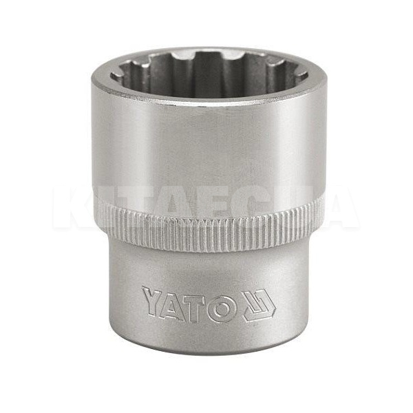 Головка торцевая SPLINE 9 мм 1/2" 38 мм YATO (YT-1461)