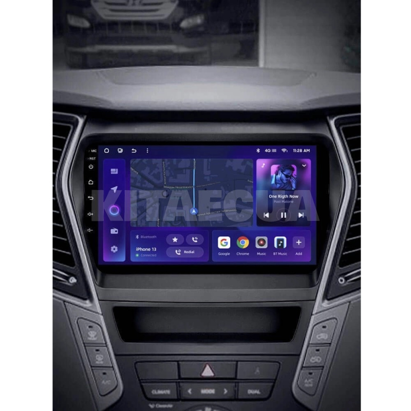 Штатная магнитола MOSS M3 4+32 ГБ 9" Hyundai Santa Fe 3 2013-2016 (A) AMS (49995) - 3
