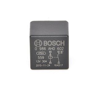 Реле 5-контактное 12B 30А с замыкающим контактом Bosch