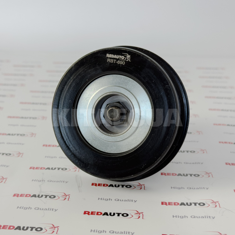 Ролик натяжной ремня ГУРа и кондиционера RBT-690 REDAUTO на TIGGO 2.0-2.4 (MD362028) - 2