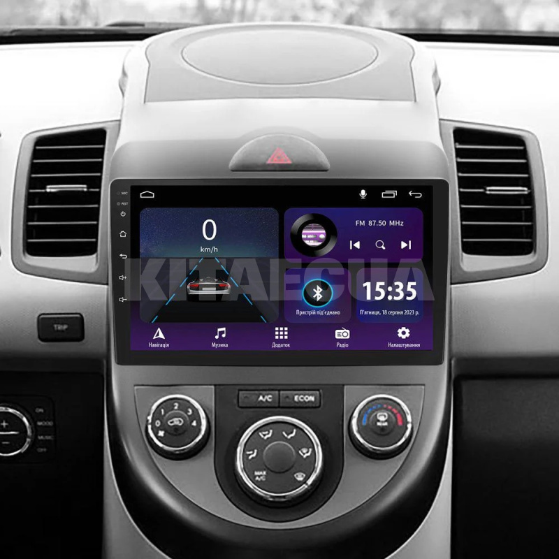 Штатна магнітола E9232 2+32 Gb 9" Kia Soul 1 2008-2014 SIGMA4car (41942) - 3