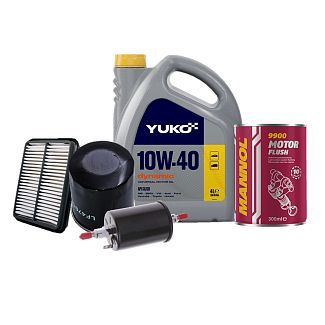 Комплект фільтрів + олія + промивка 