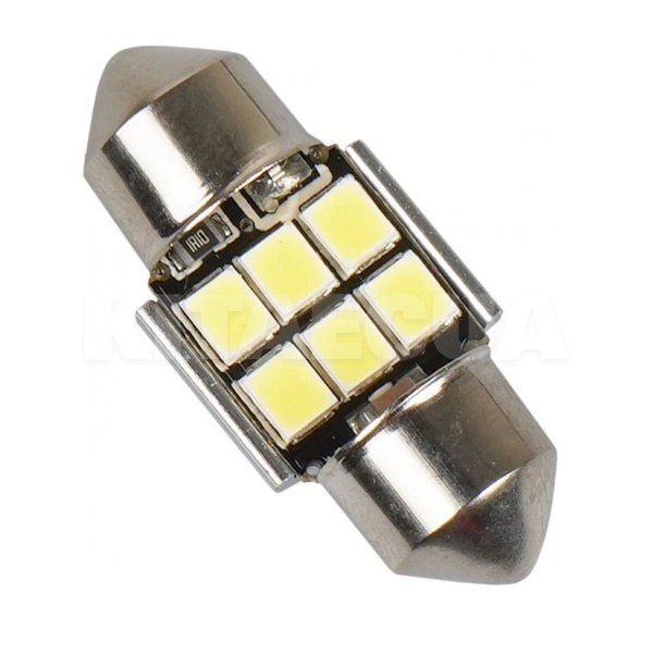 Светодиодная лампа E6 9/18V C5W 28мм (компл.) AMS (41233) - 4