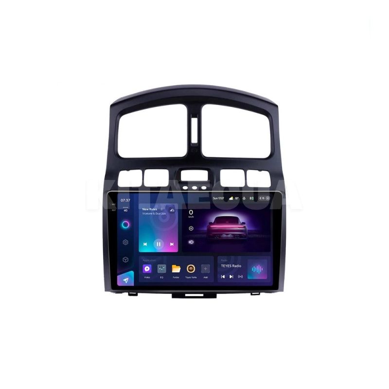 Штатная магнитола CC3 4+64 Gb 9" Hyundai Santa Fe SM 2000-2012 2k Teyes (31611)