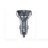 автомобільний зарядний пристрій 2 USB / 1 Type-C 27W чорне AZEADA SYVI PD-C35 Proda (PD-C35-BK-Proda)