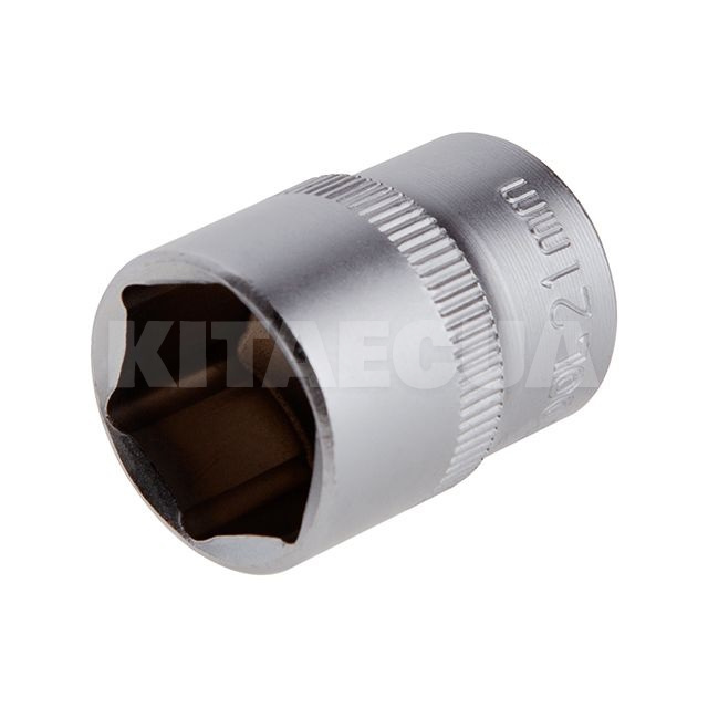 Головка торцева 6-гранна 21мм 1/2" 38мм Intertool (ET-2021)