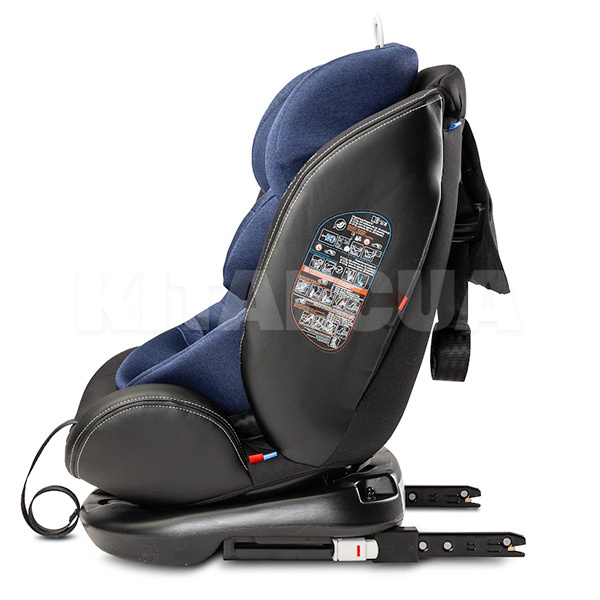Автокрісло дитяче Mundo Isofix Blue 0-36 кг Caretero (TERO-2603) - 7