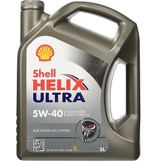 Масло моторное синтетическое 5л 5W-40 Helix Ultra SHELL