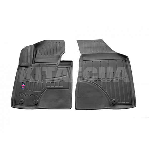 Гумові килимки передні Kia Sorento II (XM) (2009-2012) OP кліпси Stingray (5010062)