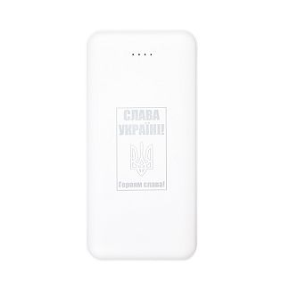 Повербанк TPB21 10000mAh білий PowerPlant