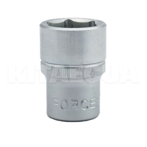 Головка торцева 6-гранна 19 мм 1/2" 38 мм FORCE (FOR 54519)