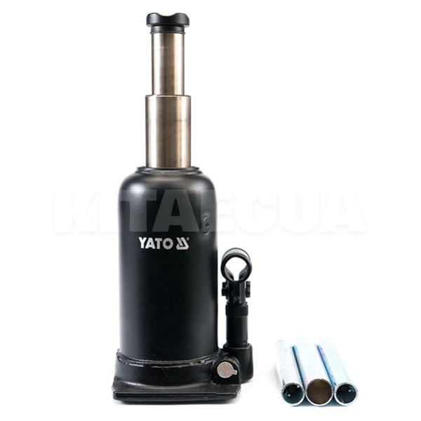 Домкрат гидравлический бутылочный до 5т (220мм-500мм) YATO (YT-1711)