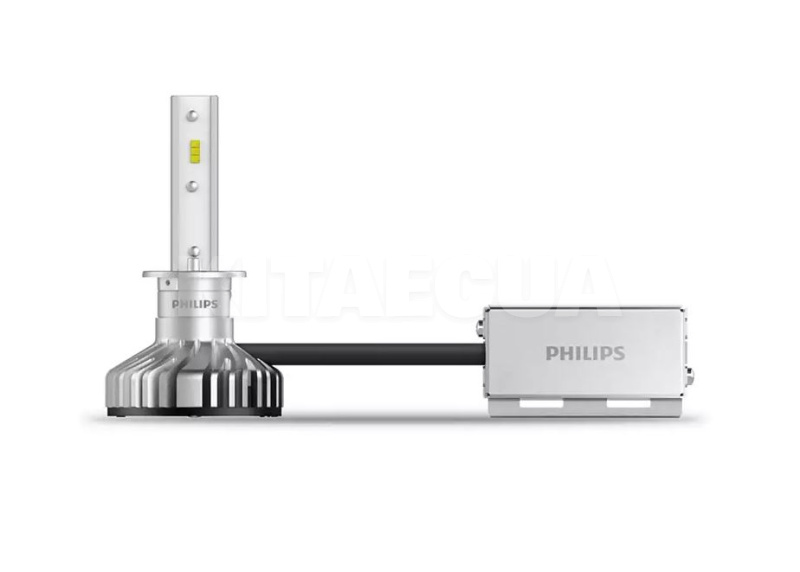 Світлодіодна лампа H1 12V 20W (компл.) X-tremeUltinon 200% PHILIPS (11258XUX2) - 2