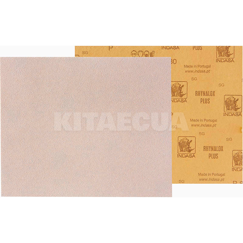 Наждачная бумага P80 0.50x0.115м Rhynalox Plus Line INDASA (22487) - 2