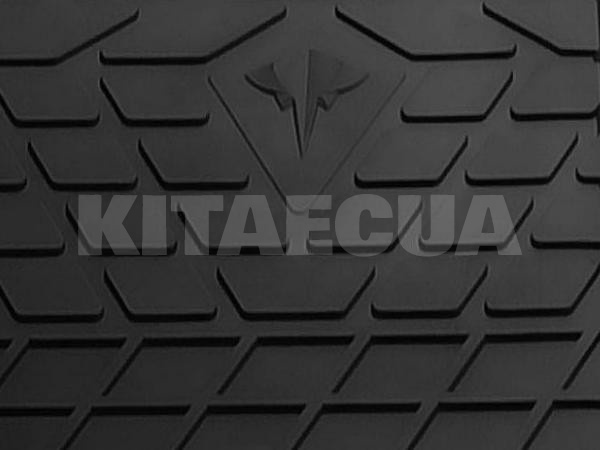 Резиновые коврики передние Kia Niro (2016-н.в.) HK клипсы Stingray (1010082) - 3