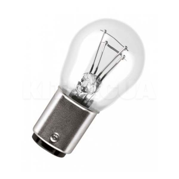 Лампа розжарювання P21/4W 21/4W 12V Osram (7225-BLI2) - 2